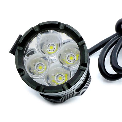 BEST 1X 60W White 6000K 4800LM T6 Chips LED Motorcycle Headlight Fog