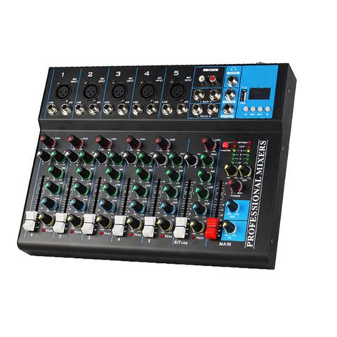 Buy Wholesale China Oem Factory 7 Channel Mixing Sound Dj Audio Mixer ...