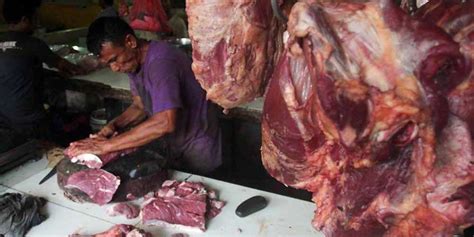 Pasokan Daging Beku Minim Di Pusat Pasar Omzet Pedagang Turun 50