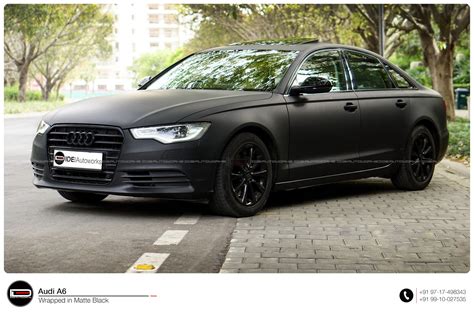 Audi A6: Matte Black Wrap | IDE Autoworks