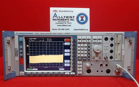 FSQ8 Rohde And Schwarz Alltest Instruments