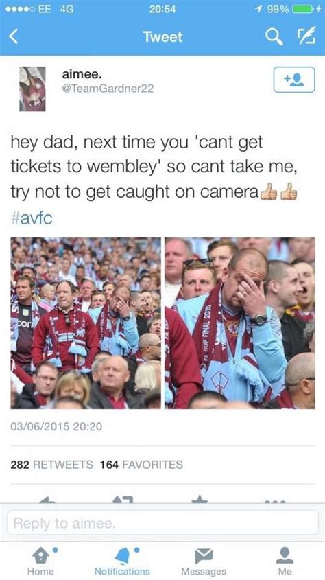 Aston Villa Got Caught Get Tickets Aimee Good Times I Laughed