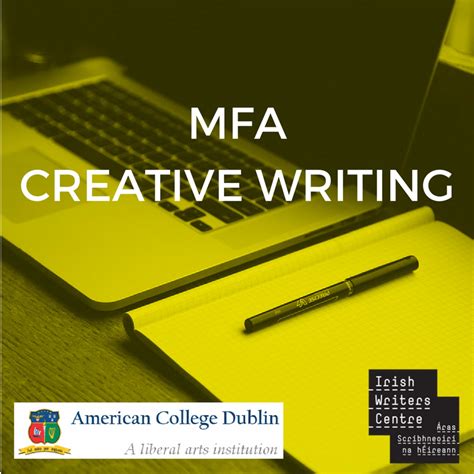 Mfa In Creative Writing Irish Writers Centre Dublin Ireland