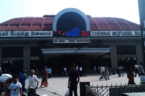 Koyambedu Bus Terminal Cmbt Chennai Veethi