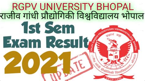 RGPV Diploma 1st Semester Result Declared 2021 ADMISSION DEC 2020 M P