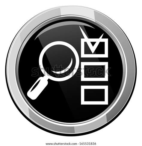 Magnifying Glass Checklist Stock Illustration 165531836 Shutterstock