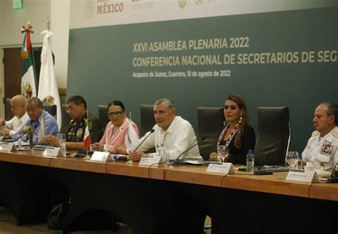 XXVI Asamblea Plenaria 2022 De La Conferencia Nacional De Secretarios