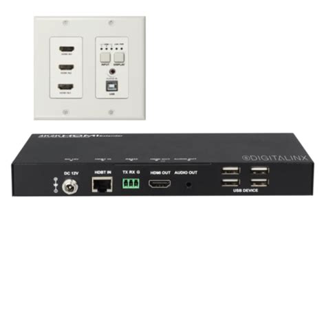 Liberty AV DL HDBT3H WP KIT DigitaLinx 3 HDMI And USB Extender Set W