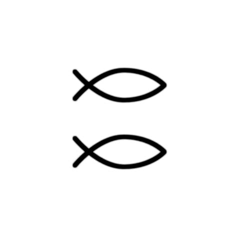 Ichthys Tattoo (Set of 2) – Tattoo Icon