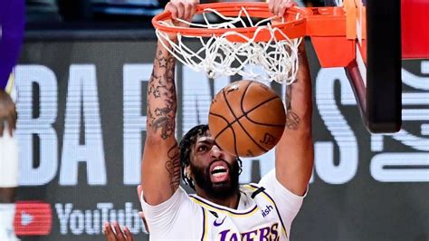 NBA Finals 2020: Anthony Davis dedicates Los Angeles Lakers' NBA title ...