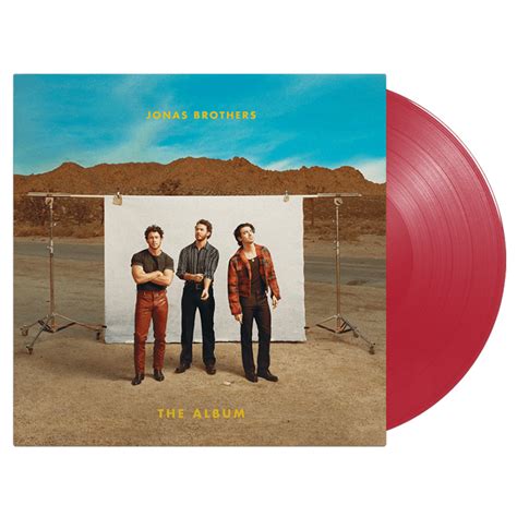 Jonas Brothers The Album Lp Apple Red Vinyl