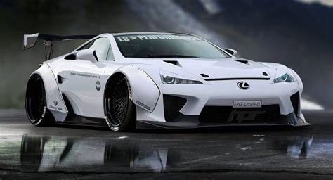 Lexus LFA Gets A Virtual Liberty Walk Makeover | Carscoops