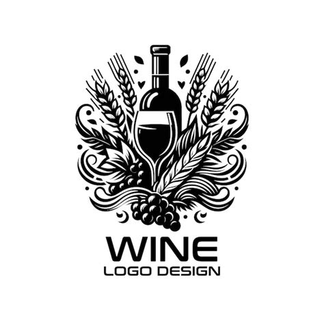 Premium Vector Wine Vector Logo Design