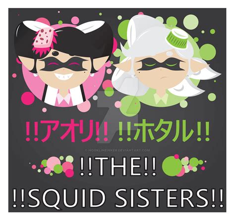 Squid Sisters Poster By Hooklineinker On Deviantart