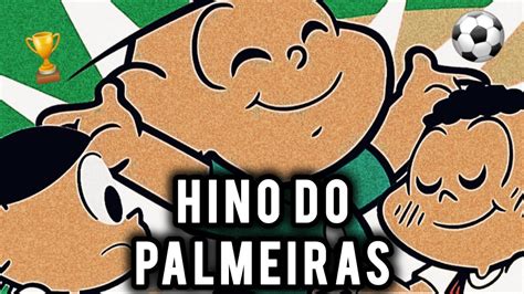 Cebolinha Cascão e Magali cantando o Hino do Palmeiras YouTube