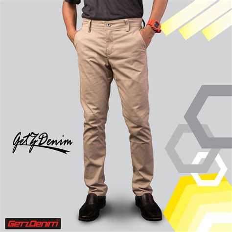 Celana Chino Premium Pria Panjang Size Shopee Indonesia