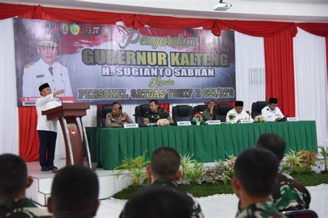 Setda Prov Kalteng Gubernur Sampaikan Arahan Dan Doa Untuk Para