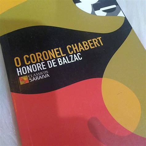 Livro O Coronel Chabert De Honore De Balzac Shopee Brasil