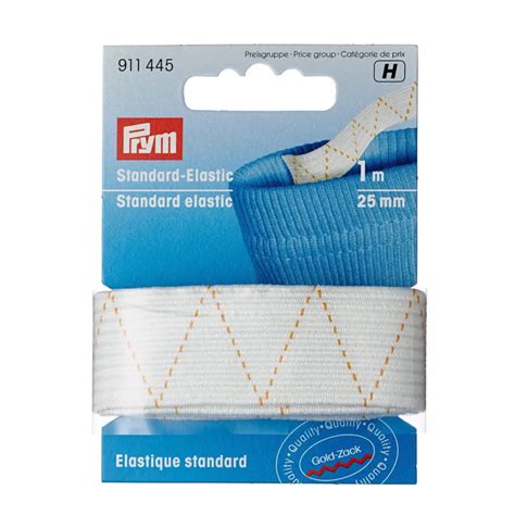 Prym Standard Elastic Mm M Kochfest Weiss Stoffe Hemmers