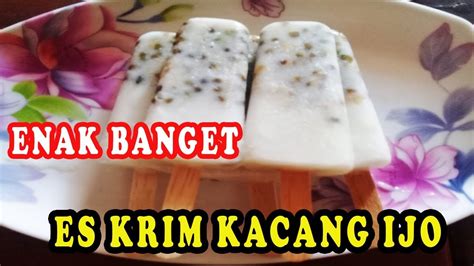 Resep Es Krim Kacang Hijau