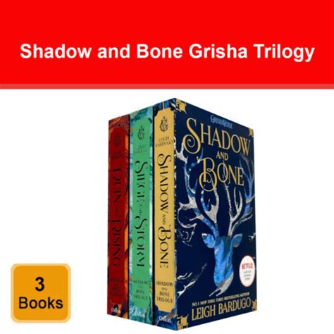 Shadow And Bone Grisha Trilogy Series Books Collection Set By Leigh