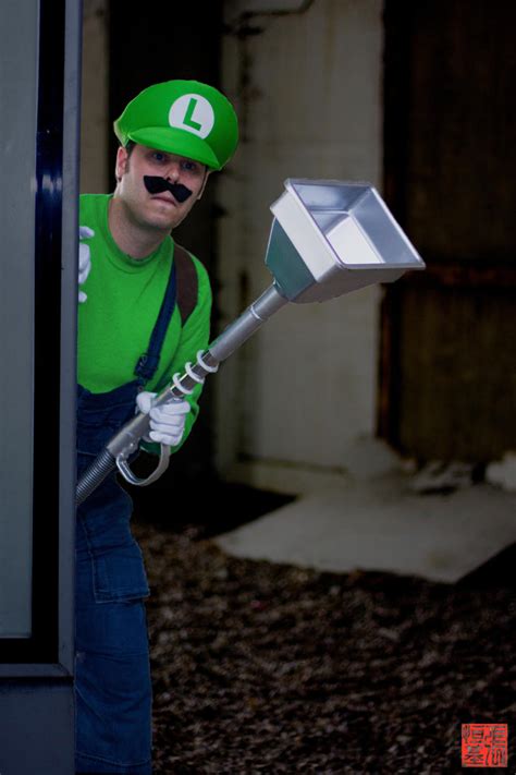 Luigi's caution - Luigi's Mansion cosplay by robthez on DeviantArt