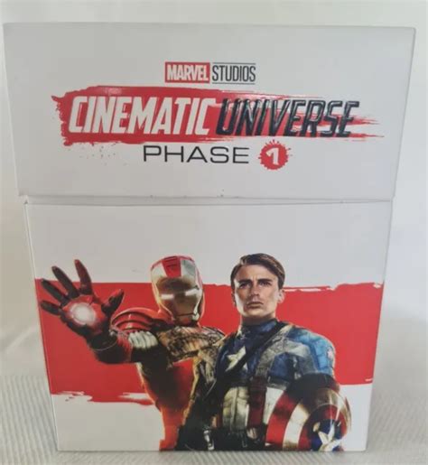 MARVEL STUDIOS CINEMATIC Universe Blu Ray DVD Box Sets Phase 1 16