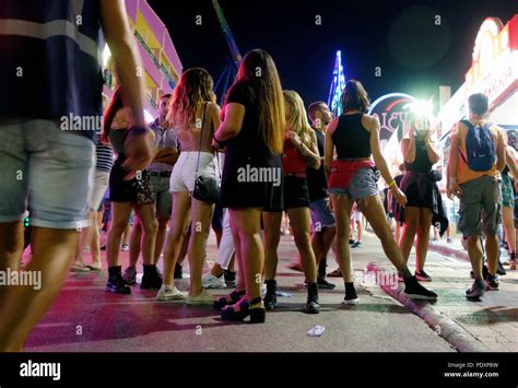 Magaluf Strip Hi Res Stock Photography And Images Alamy