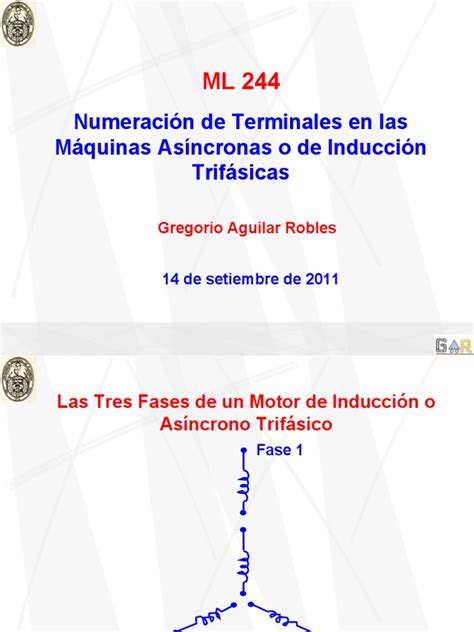 Pdf Numeración De Terminales En Las Máquinas Asíncronas O De