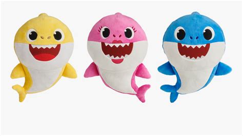 Baby Shark Stuffed Animal - Baby Shark Plush, HD Png Download ...