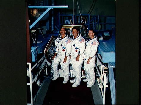 Prime Crew Of The Apollo 7 Space Flight