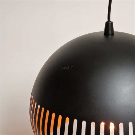 Hanglamp Globo Zwart Goud 30cm H 2530 Z LICHY Lampen