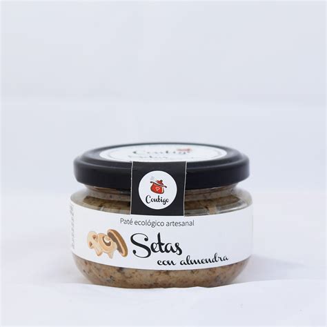 Paté de setas con almendra ecológica Grazalema Gourmet