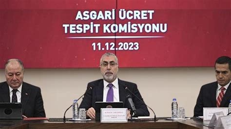 Asgari Ücret Tespit Komisyonu ikinci toplantı ne zaman İlk toplantıda