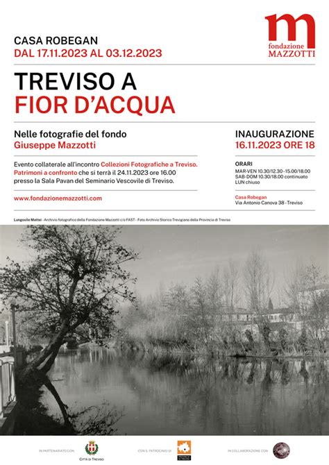 Mostra Fotografica Treviso A Fior D Acqua Nelle Fotografie Del Fondo