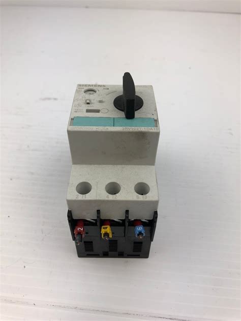 Siemens Sirius 3r 3rv1021 1da10 Motor Starter Circuit Breaker Metal Logics Inc