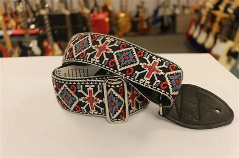 Souldier Gs1317 Bk02bk Johnny Cash Guitar Strap Free Shipping In The