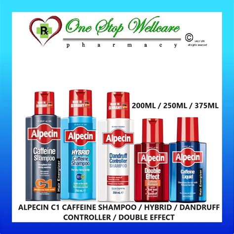 Alpecin C1 Caffeine Shampoo Hybrid Dandruff Controller Double Effect 200ml 250ml 375ml