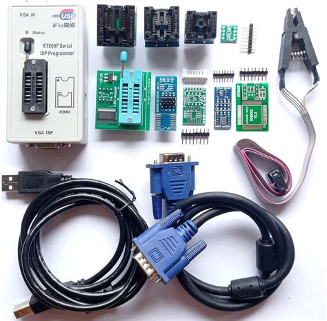 Setctop Rt F Programmer With Adapters And Ic Clip Clamp Chip