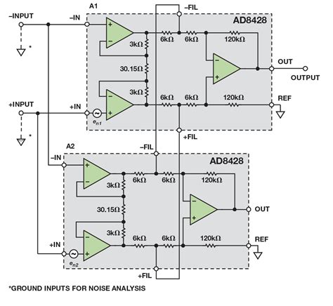 Low Noise Instrumentation Amplifier Electronics Maker