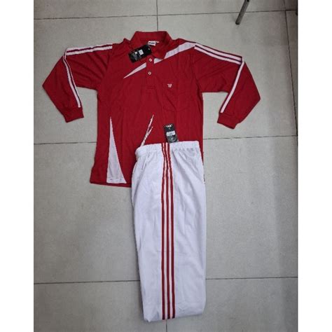 Jual Winner Stelan Baju Olahraga Merah Putih Shopee Indonesia