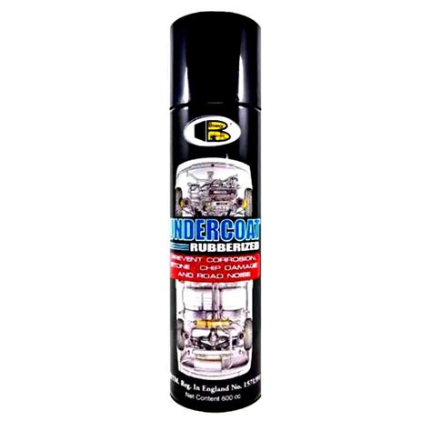 Bosny Undercoat Rubberized Spray Paint Anti Rust For Automobile Car