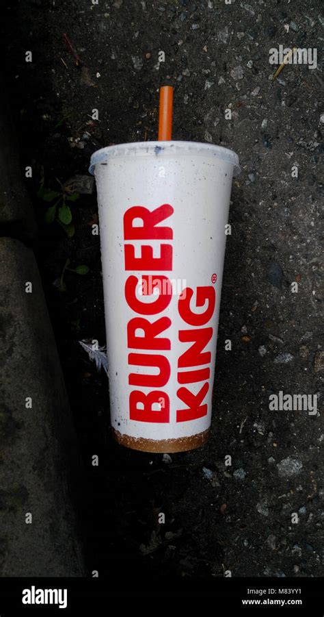 Burger King Cup Stock Photo - Alamy