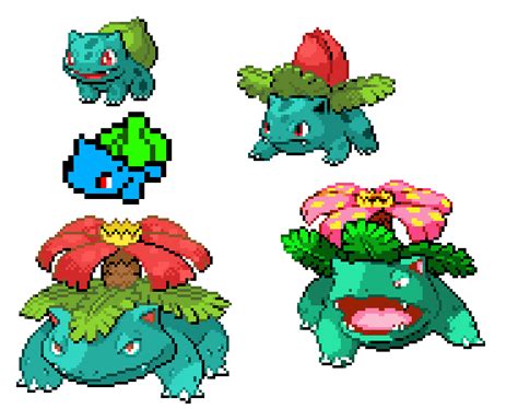 Venusaur Pixel Art