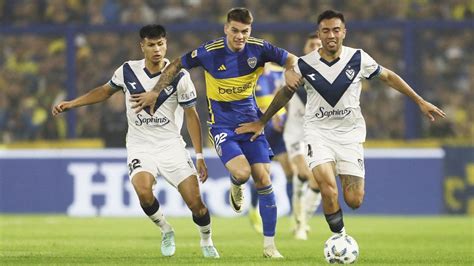 Boca Vs V Lez Por La Liga Profesional Formaciones Estad Sticas Y