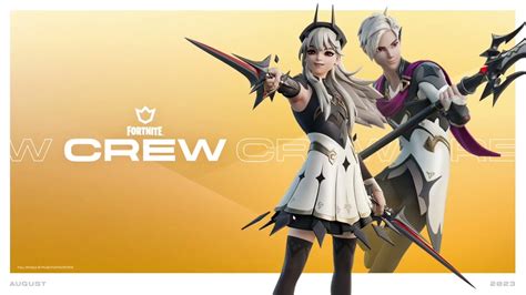 Fortnite S First Crew Pack With TWO SKINS Princess Lexa Prince Orin