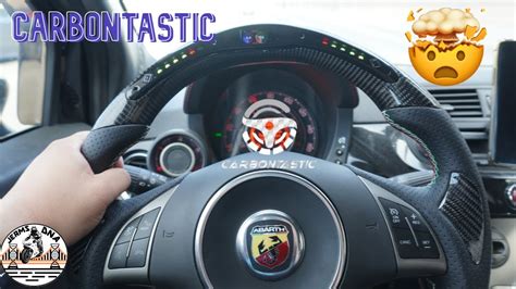 Carbontastic Steering Wheel Fiat Abarth Youtube