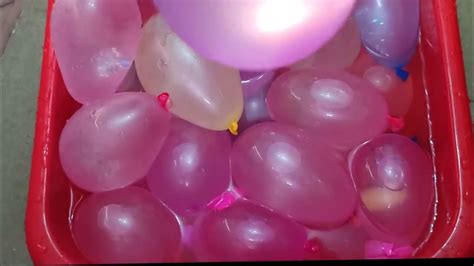 Colourful Water Balloons Pop 🎈🎈 Youtube