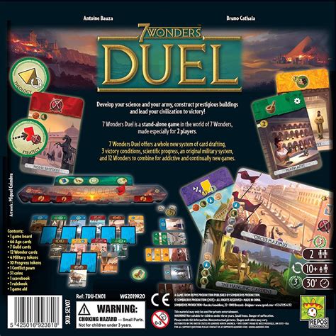 7 Wonders Duel Wonders - 7 Wonders Duel » Goodtime Games