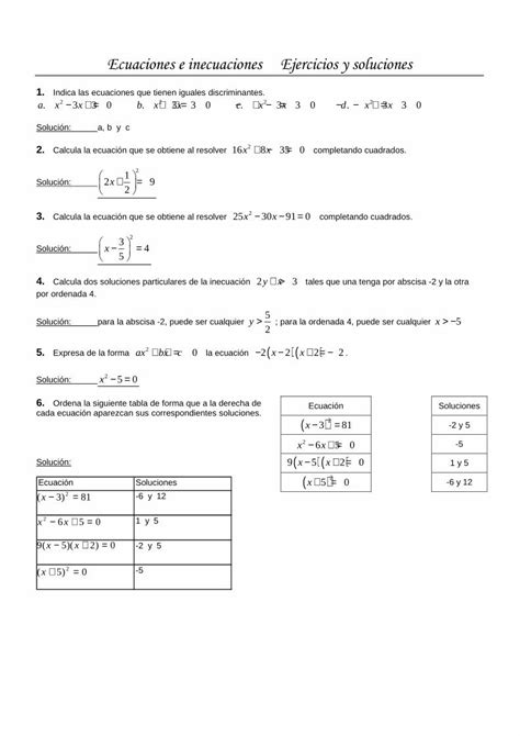 Pdf Ecuaciones E Inecuaciones Con Soluc Dokumen Tips